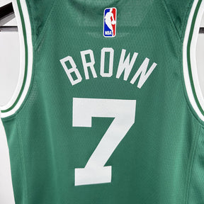 Regata Infantil  Boston Celtics Jaylen Brown Verde