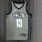 Regata  Brooklyn Nets Edição 75 anos 21/22 James Harden Cinza