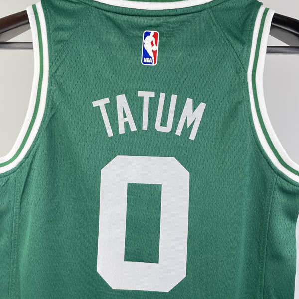 Regata Infantil  Boston Celtics Jayson Tatum Verde