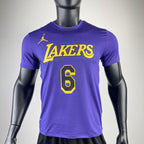 Camiseta  Los Angeles Lakers LeBron James 6 DRI-FIT Roxa
