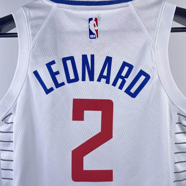 Regata Infantil  Los Angeles Clippers Kawhi Leonard Branca