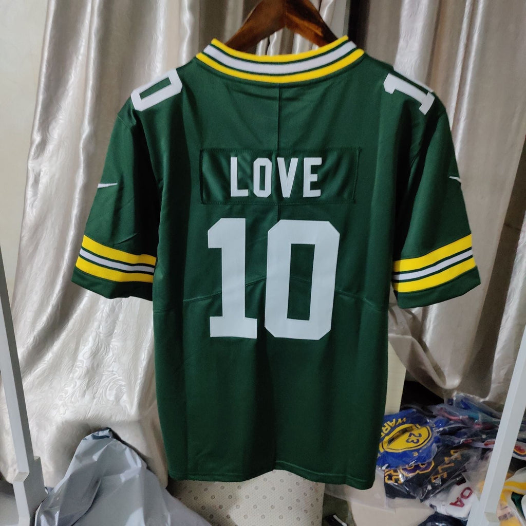 Camisa Green Bay Packers Jordan Love Vapor Limited Verde
