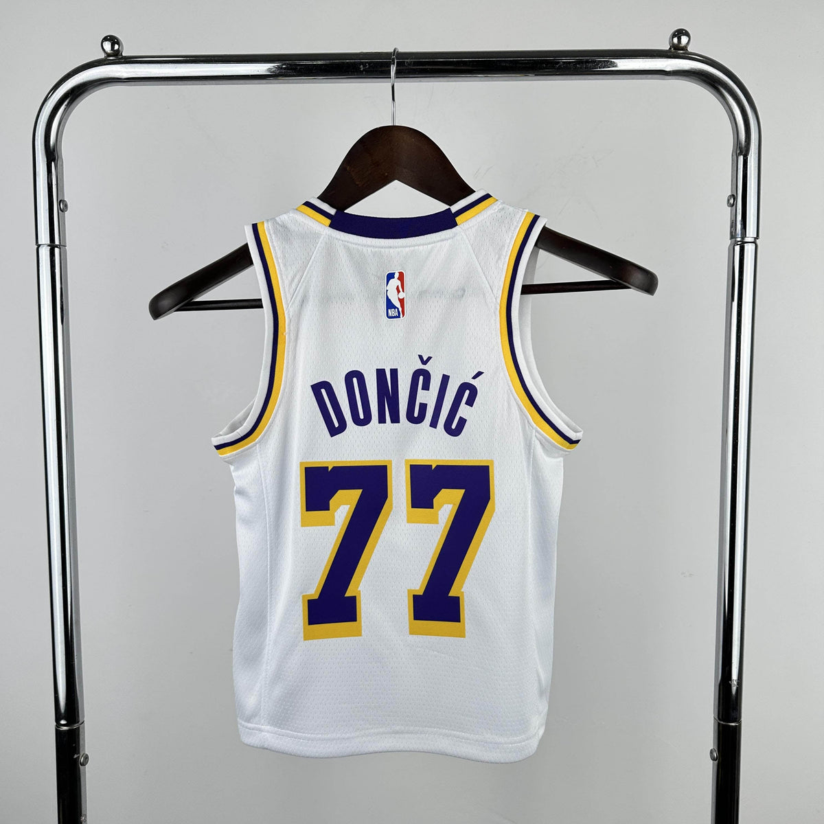 Regata Infantil  Los Angeles Lakers Luka Doncic Branca