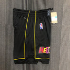 Short  Miami Heat City Edição 75 anos 21/22 Preto