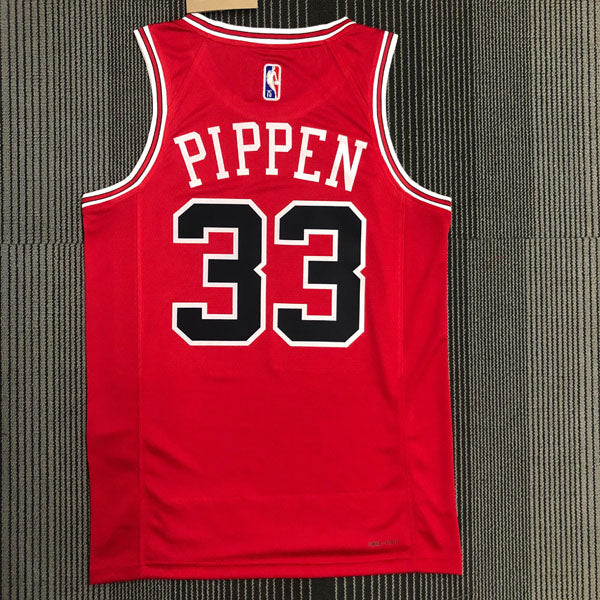 Regata  Chicago Bulls Icon Edição 75 anos Scottie Pippen Vermelha