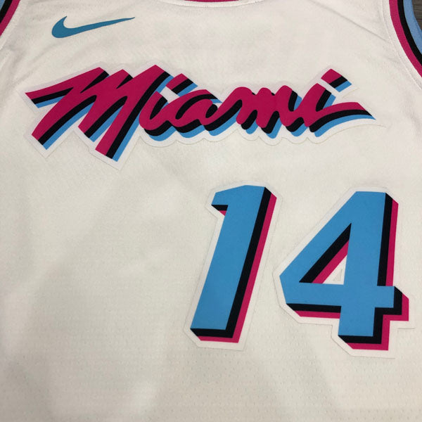 Regata  Miami Heat Vice Edition Tyler Herro Branca