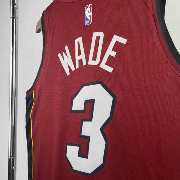 Regata  Miami Heat Statement Edition Dwayne Wade Vermelha