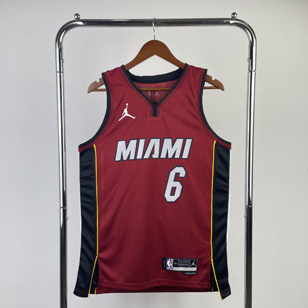 Regata  Miami Heat Statement Edition LeBron James Vermelha