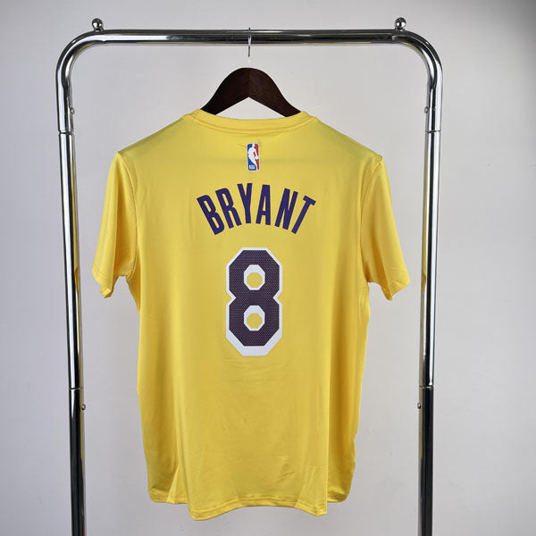 Camiseta  Los Angeles Lakers Kobe Bryant 8 DRI-FIT Amarela