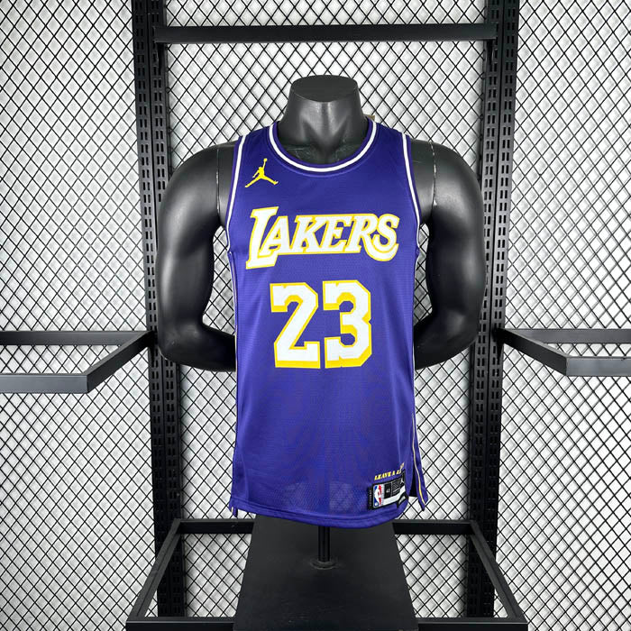 Regata Los Angeles Lakers Statement 25/26 LeBron James Roxa