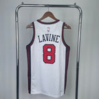 Regata  Chicago Bulls City Edition 22/23 Zach LaVine Branca