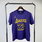 Camiseta  Los Angeles Lakers LeBron James 23 DRI-FIT Roxa