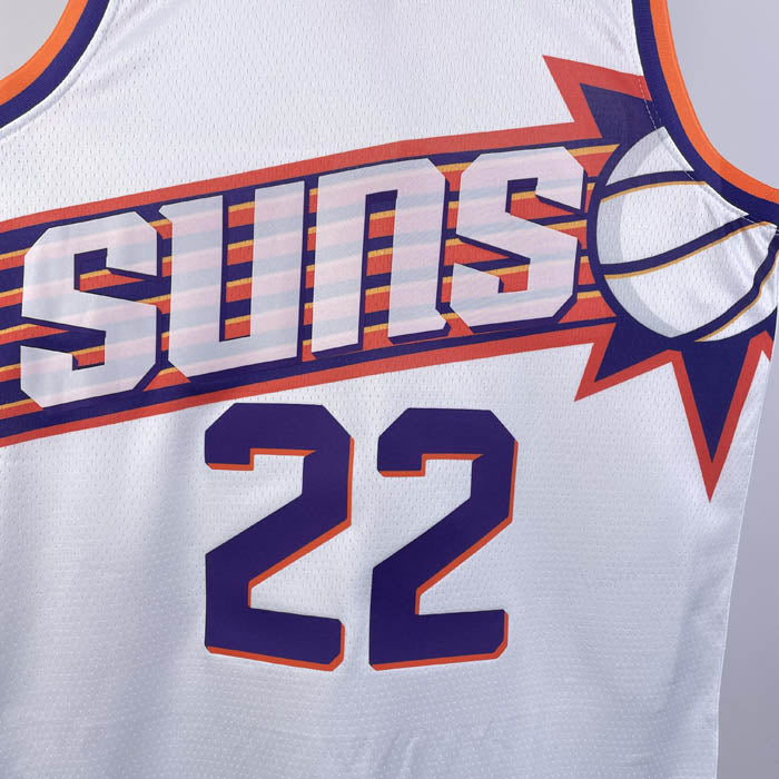 Regata  Phoenix Suns Association Edition 24/25 Deandre Ayton Branca