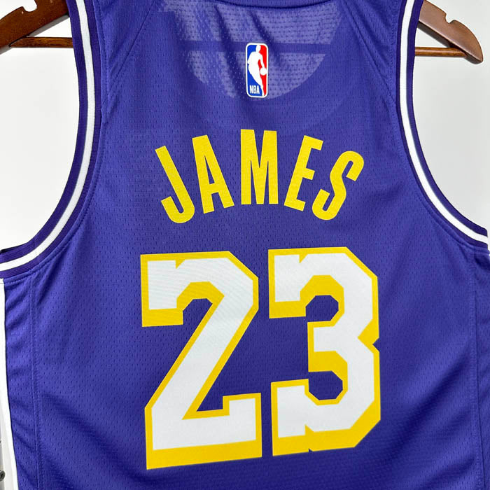 Regata Los Angeles Lakers Statement 25/26 LeBron James Roxa