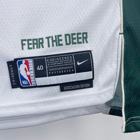Regata  Milwaukee Bucks Association Edition 23/24 Khris Middleton Branca