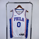 Regata  Philadelphia 76ers Association Edition 23/24 Tyrese Maxey Branca