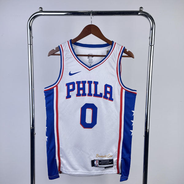 Regata  Philadelphia 76ers Association Edition 23/24 Tyrese Maxey Branca
