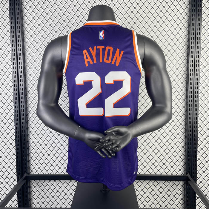 Regata  Phoenix Suns Icon Edition 23/24 Deandre Ayton Roxa