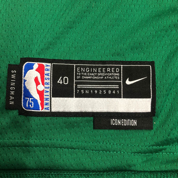 Regata  Boston Celtics Edição 75 anos 21/22 Jaylen Brown Verde