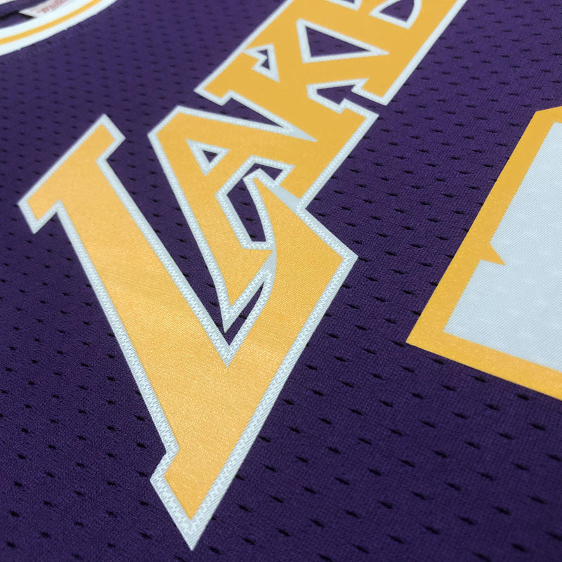 Regata Lakers Retrô Mitchell & Ness 1998/1999 Dennis Rodman Roxa