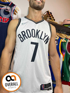 Regata  Brooklyn Nets Edição 75 anos Kevin Durant Branca