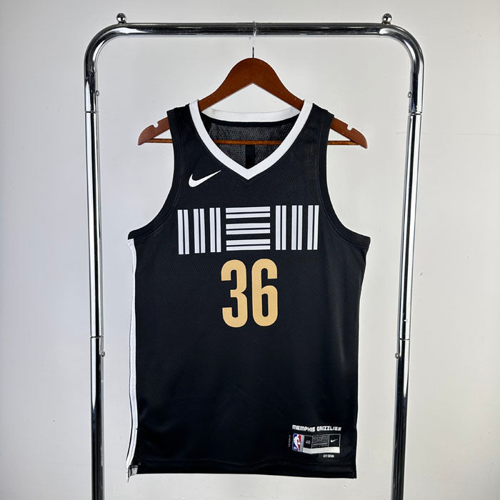 Regata  Memphis Grizzlies City Edition 23/24 Marcus Smart Preta