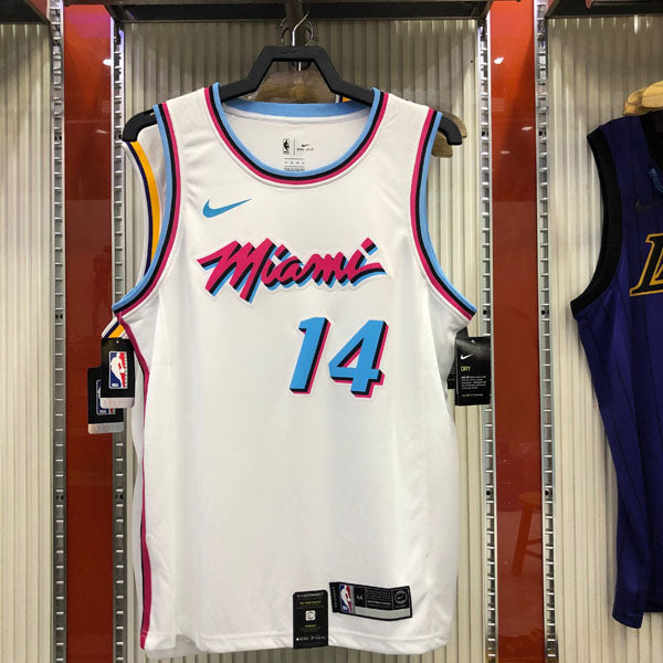 Regata  Miami Heat Vice Edition Tyler Herro Branca