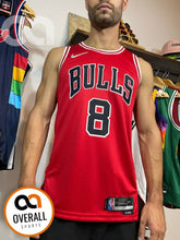Regata  Chicago Bulls Icon Edição 75 anos Zach LaVine Vermelha