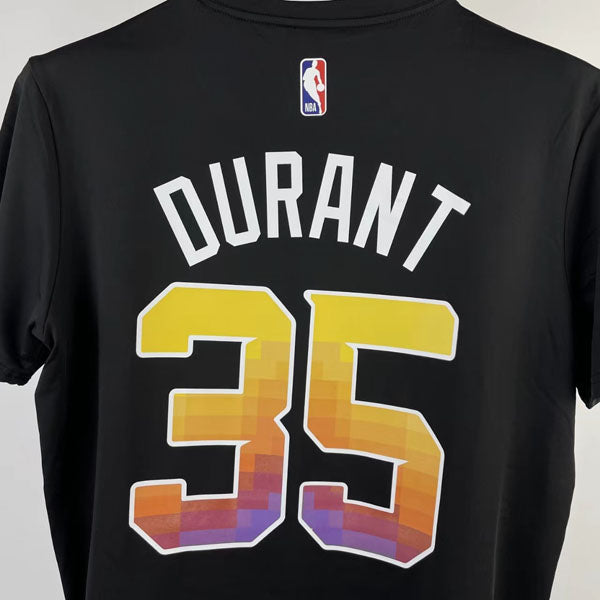 Camiseta  Phoenix Suns Kevin Durant City DRI-FIT Preta