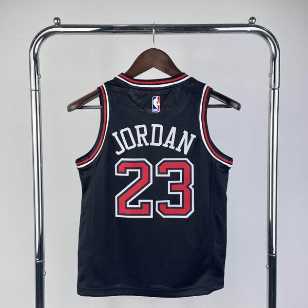 Regata Infantil  Chicago Bulls Michael Jordan Preta