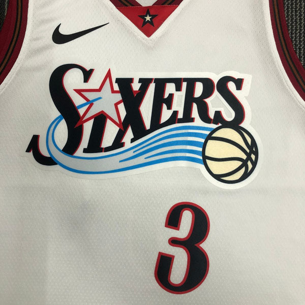 Regata  Philadelphia 76ers Allen Iverson Branca