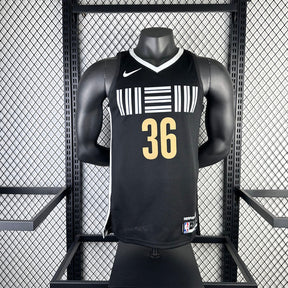 Regata  Memphis Grizzlies City Edition 23/24 Marcus Smart Preta
