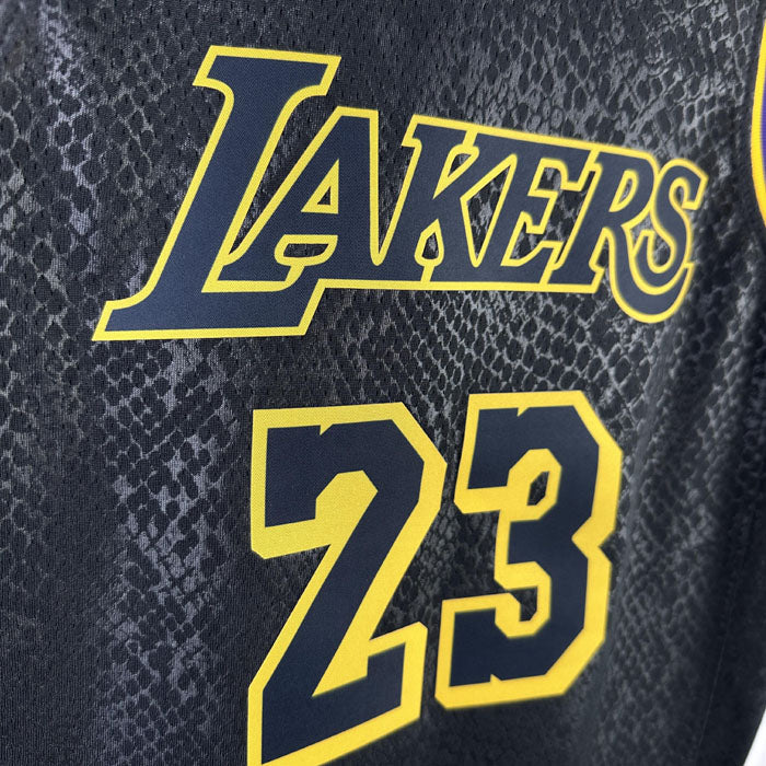 Regata Infantil  Los Angeles Lakers LeBron James 23 Preta