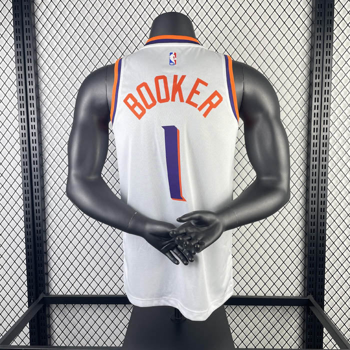 Regata  Phoenix Suns Association Edition 24/25 Devin Booker Branca