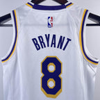 Regata Infantil  Los Angeles Lakers Kobe Bryant 8 Branca
