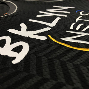 Regata  Brooklyn Nets City Edition 20/21 Kyrie Irving Preta