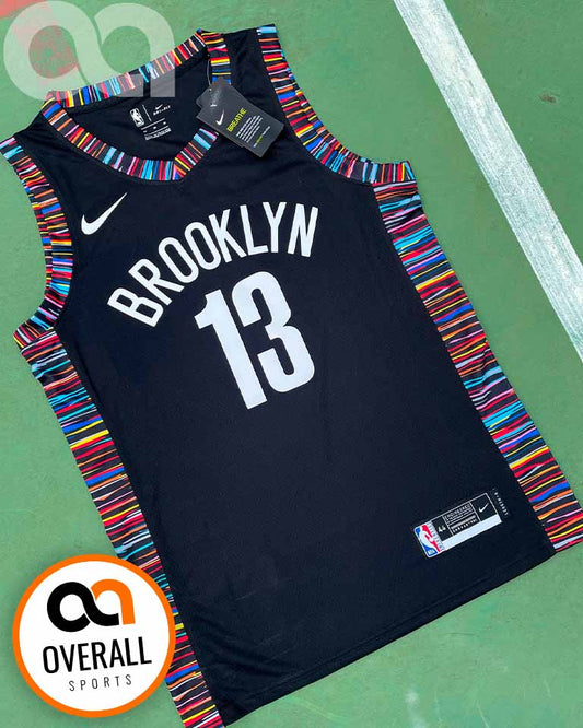 Regata  Brooklyn Nets City Edition 19/20 James Harden Preta