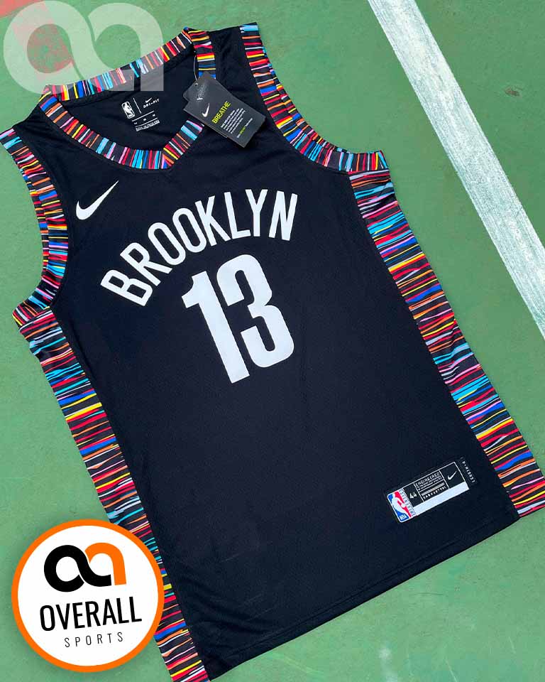 Regata  Brooklyn Nets City Edition 19/20 James Harden Preta
