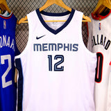 Regata  Memphis Grizzlies Association Edition 24/25 Ja Morant Branca
