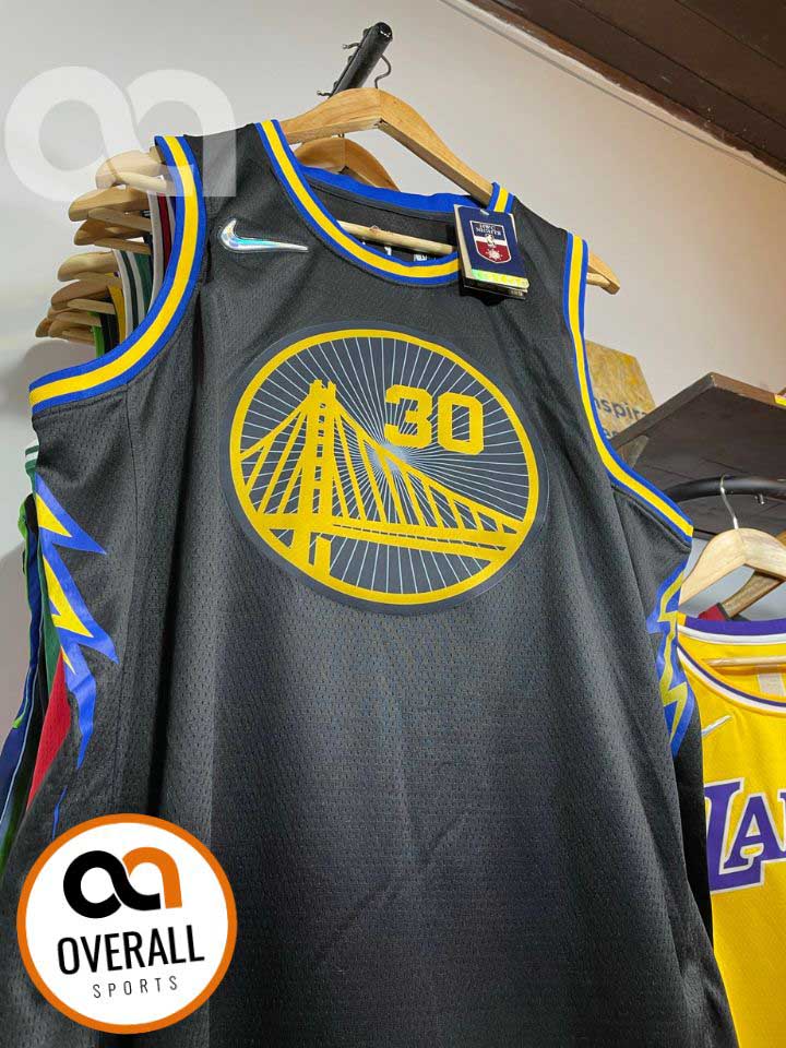Regata Golden State Warriors Preta Edição 75 anos Stephen Curry