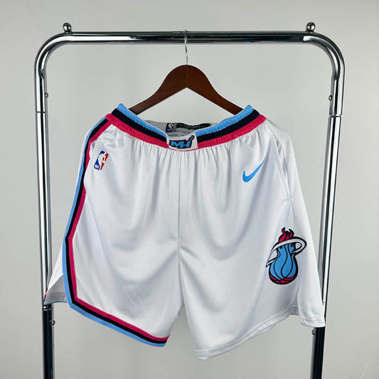 Short  Miami Heat Vice Edition Branco