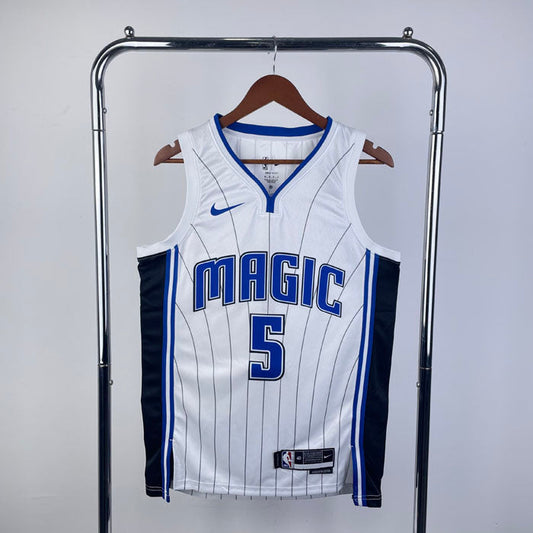Regata  Orlando Magic Association Edition 24/25 Paolo Banchero Branca