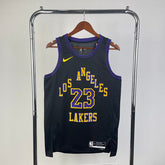 Regata  Los Angeles Lakers City Edition 23/24 LeBron James Preta