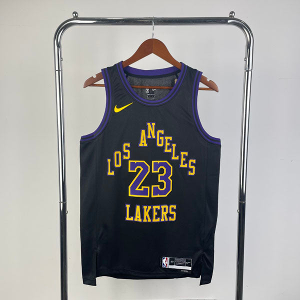 Regata  Los Angeles Lakers City Edition 23/24 LeBron James Preta
