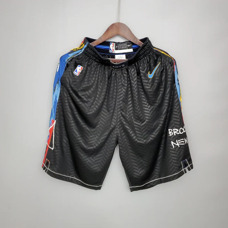 Short NBA Brooklyn Nets City Edition 20/21 Preto