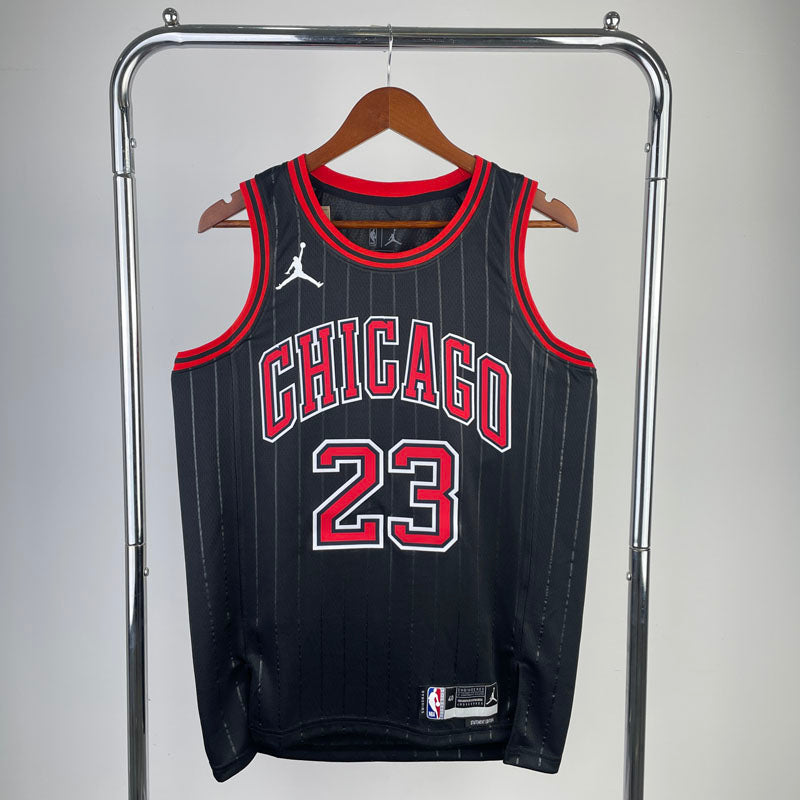 Regata  Chicago Bulls Statement 23/24 Michael Jordan Preta