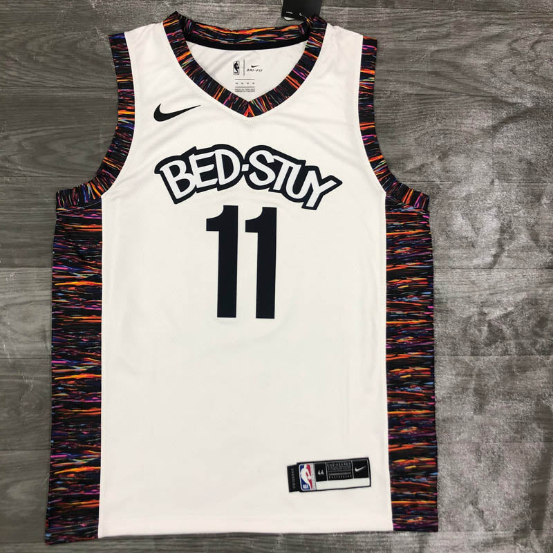 Regata  Brooklyn Nets City Edition Kyrie Irving Branca