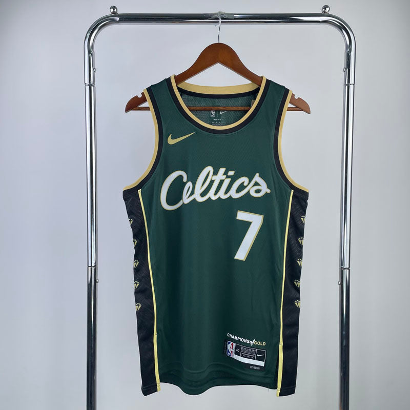 Regata  Boston Celtics City Edition 22/23 Jaylen Brown Verde