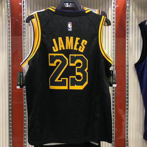 Regata  Los Angeles Lakers Black Mamba LeBron James 23 Preta