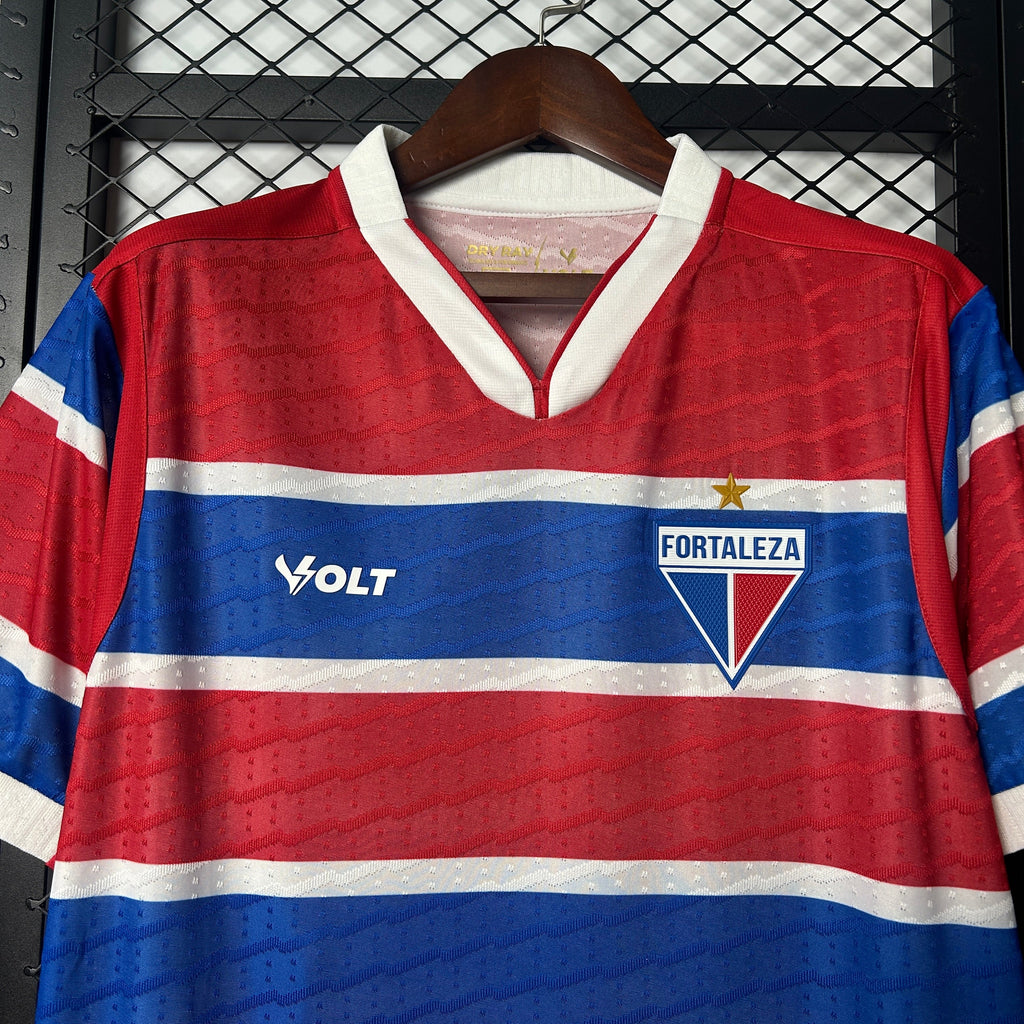 Camisa Fortaleza I 25/26 Vermelha/Azul